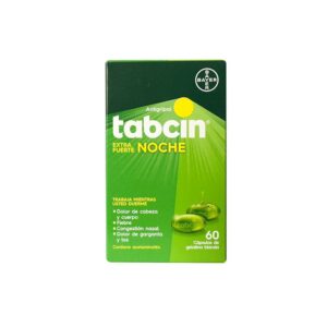 TABCIN NOCHE  EXTRA FUERTE CÁPSULAS GELATINA SUAVE VIA ORAL X2 UNIDADES