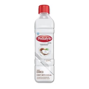PEDIALYTE SUERO HIDRATANTE COCO CON ZINC 500ML