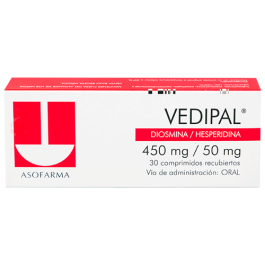 VEDIPAL 500MG TABLETAS VIA ORAL UNIDAD