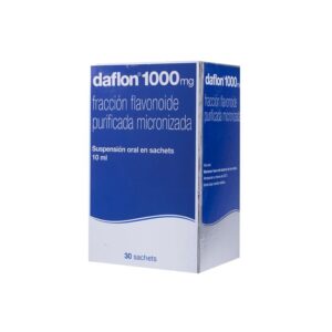DAFLON 1000MG SUSPENSIÓN ORAL EN SACHETS 10ML UNIDAD