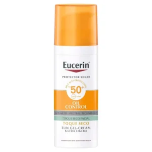 EUCERIN OIL CONTROL SUN-GEL CREMA TOQUE SECO SIN COLOR SPF50+ 50ML
