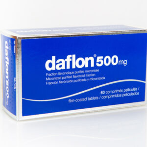 DAFLON 500MG TABLETAS VIA ORAL UNIDAD
