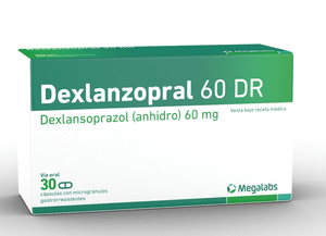 DEXLANZOPRAL 60 DR CÁPSULAS VIA ORAL UNIDAD