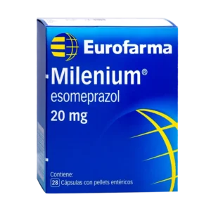 MILENIUM 20MG CÁPSULAS CON PELLETS VIA ORAL UNIDAD