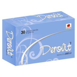 DEROVIT 2000UI CÁPSULAS BLANDA DE GELATINA CAJA X30 UNIDADES