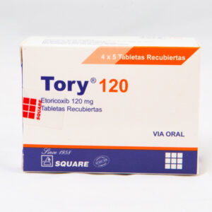 TORY 120MG TABLETAS VIA ORAL UNIDAD