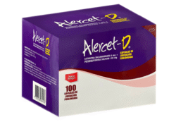 ALERCET-D CÁPSULAS LIBERACIÓN PROLONGADA VIA ORAL UNIDAD