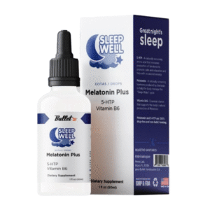 SLEEP WELL MELATONIN PLUS ADULTOS BULLET SOLUCIÓN EN GOTAS VIA ORAL 60ML