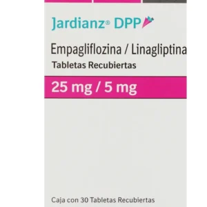 JARDIANZ DPP 25MG/5MG TABLETAS VIA ORAL X30 UNIDADES