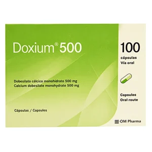 DOXIUM 500MG CÁPSULAS VIA ORAL UNIDAD