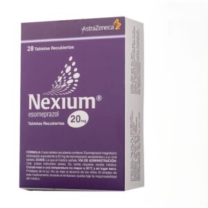 NEXIUM 20MG TABLETAS VIA ORAL UNIDAD