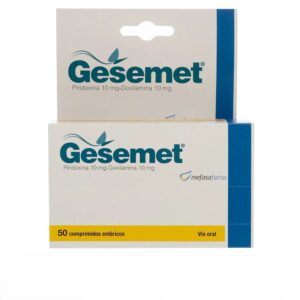 GESEMET TABLETAS VIA ORAL UNIDAD