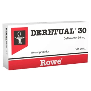 DERETUAL 30MG TABLETAS VIA ORAL UNIDAD
