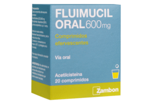 FLUIMUCIL 600MG COMPRIMIDOS EFERVECENTES VIA ORAL UNIDAD
