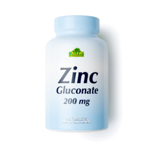 ZINC GLUCONATE  200mg, TABLETAS, FRASCO X 100 TABLETAS