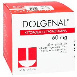DOLGENAL 60MG SOLUCIÓN INYECTABLE UNIDAD