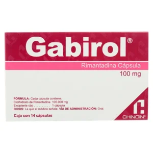 GABIROL 100MG CÁPSULAS VIA ORAL UNIDAD
