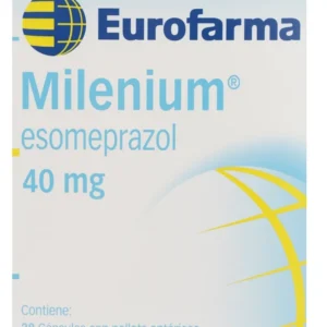 MILENIUM 40MG CÁPSULAS CON PELLETS VIA ORAL UNIDAD