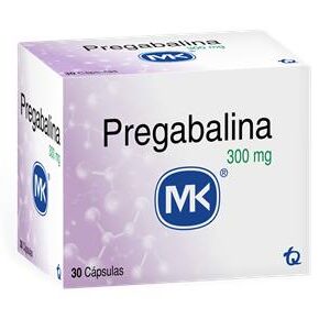 PREGABALINA 300MG MK CÁPSULAS VIA ORAL UNIDAD