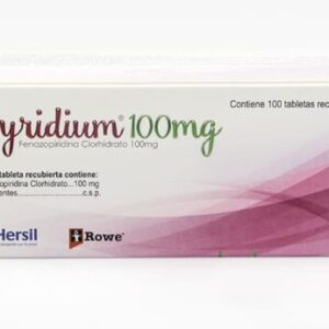 PYRIDIUM 100MG TABLETAS VIA ORAL UNIDAD