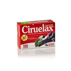 CIRUELAX MINITABS TABLETAS VIA ORAL UNIDAD