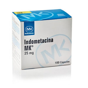 INDOMETACINA 25MG MK CÁPSULAS VIA ORAL UNIDAD