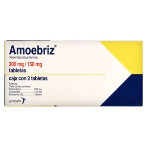 AMOEBRIZ TABLETAS VIA ORAL CAJA X2 UNIDADES
