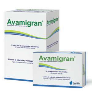 AVAMIGRAN TABLETAS VIA ORAL UNIDAD