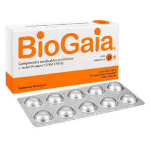 BIOGAIA PROTECTIS CON VITAMINA D TABLETAS MASTICALES UNIDAD