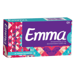 EMMA ANTICONCEPTIVO VIA ORAL CAJA X28 TABLETAS RECUBIERTAS