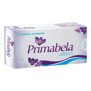 PRIMABELA ANTICONCEPTIVO VIA ORAL CAJA X21 TABLETAS RECUBIERTAS