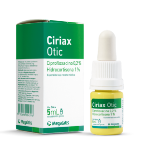 CIRIAX OTIC SUSPENSIÓN ÓTICA 5ML