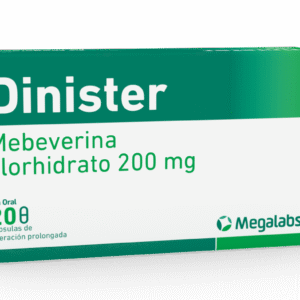 DINISTER 200MG CÁPSULAS VIA ORAL UNIDAD