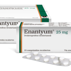 ENANTYUM 25MG TABLETAS VIA ORAL UNIDAD