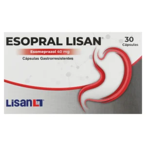 ESOPRAL 40MG LISAN CÁPSULAS VIA ORAL UNIDAD