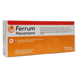 FERRUM HAUSMANN TABLETAS VIA ORAL CAJA X30 UNIDADES