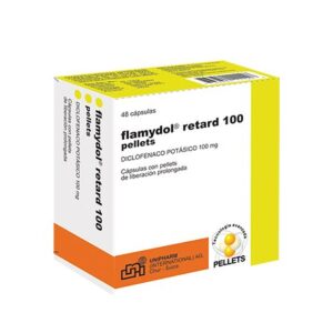 FLAMYDOL RETARD 100MG CÁPSULAS LIBERACIÓN PROLONGADA VIA ORAL UNIDAD