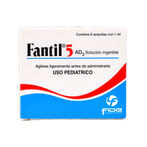 FANTIL 5 AD3 SOLUCIÓN INGERIBLE VIA ORAL UNIDAD