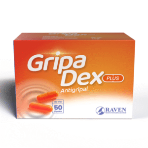 GRIPA DEX PLUS ANTIGRIPAL CÁPSULAS VIA ORAL UNIDAD
