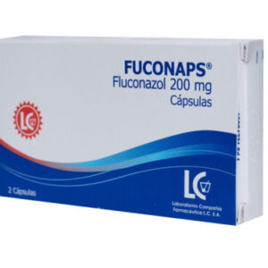 FUCONAPS 200MG CÁPSULAS VIA ORAL CAJA X2 UNIDADES
