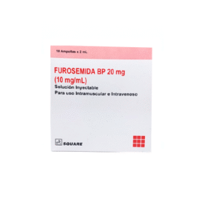 FUROSEMIDA BP 10MG/1ML SQUARE SOLUCIÓN INYECTABLE UNIDAD