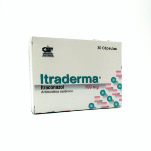 ITRADERMA 100MG CÁPSULAS VIA ORAL UNIDAD