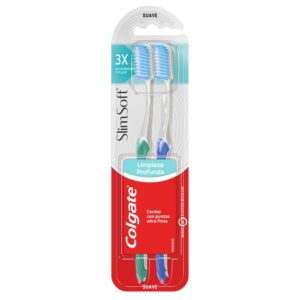 COLGATE CEPILLO DENTAL SLIM SOFT X2 UNIDADES