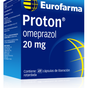PROTÓN 20MG CÁPSULAS DE LIBERACIÓN RETARDADA VIA ORAL UNIDAD