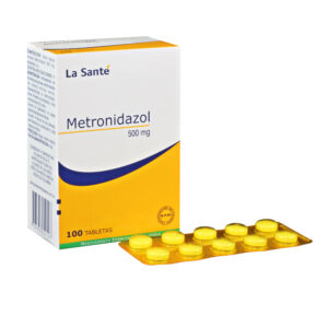 METRONIDAZOL 500MG LA SANTÉ TABLETAS VIA ORAL UNIDAD