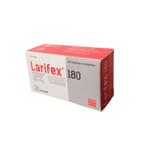 LARIFEX 180MG TABLETAS VIA ORAL UNIDAD