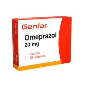 OMEPRAZOL 20MG GENFAR CÁPSULAS VIA ORAL UNIDAD