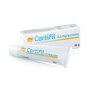 CORTIFIL 0.5MG/G CREMA TÓPICA 30G