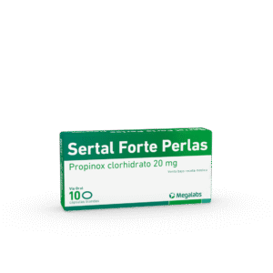 SERTAL FORTE PERLAS CÁPSULAS BLANDA VIA ORAL UNIDAD