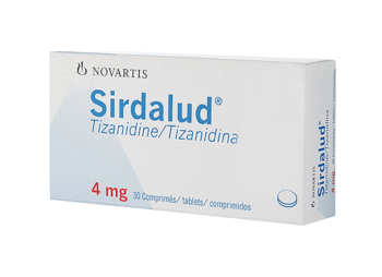 SIRDALUD 4MG TABLETAS VIA ORAL UNIDAD